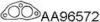 VENEPORTE AA96572 Gasket, exhaust pipe